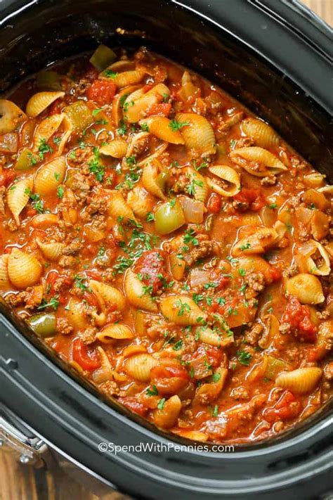 Easy Crock Pot Goulash Recipes With Ground Beef