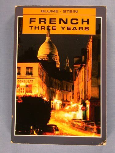French Three Years: Review Text by Eli Blume: new (1994) | Wizard Books