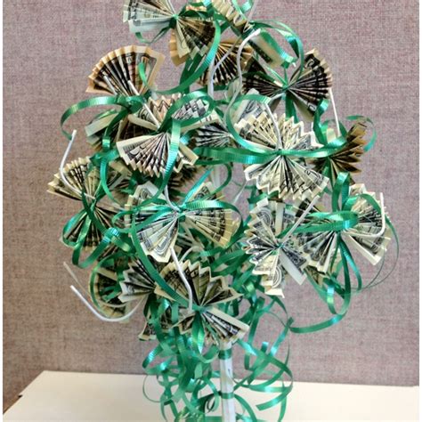 Money for a wedding gift can replace buying something off of a registry, or even contributing to a honeymoon fund. Bridal shower money tree | Gift Ideas | Pinterest | Trees ...