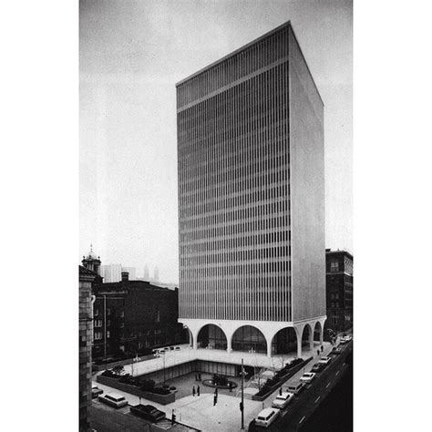 Minoru Yamasaki Ibm Office Building Washington 1963 — Yamasaki