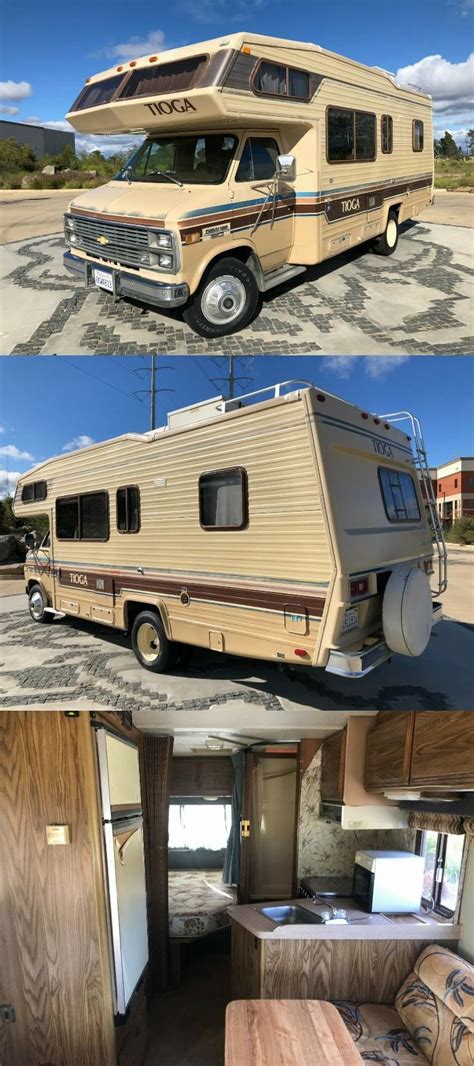 Low Miles 1984 Chevrolet Tioga Fleetwood G30 Camper Tioga Campers