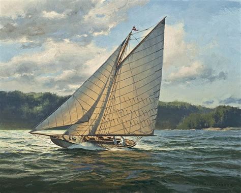 The Paintings Of Donald Demers Seascape Artists Boat Painting