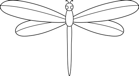 Free Dragonfly Outline Download Free Clip Art Free Clip