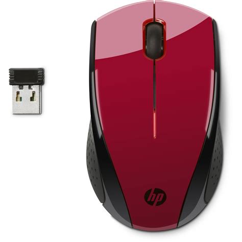 Hp X3000 Wireless Mouse Red K5d26aaaba Bandh Photo Video