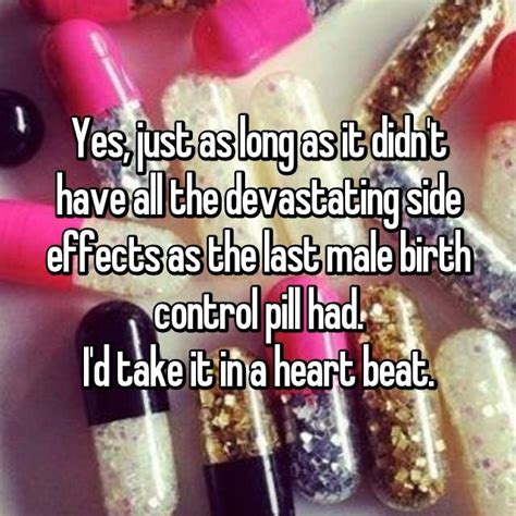 Here S What 22 Guys Think About Taking A Male Birth Control Pill Birth Control Birth Control