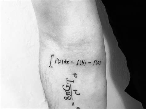 25 Math Tattoos That Showcase The Elegance Of Numbers