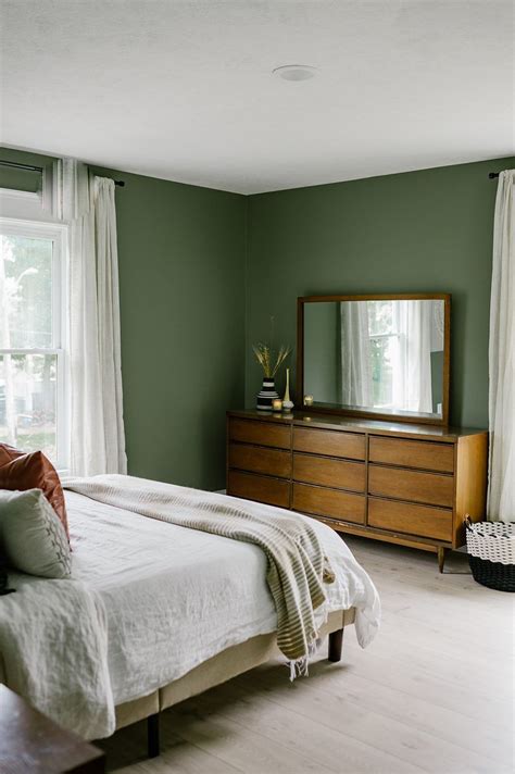 You may use it as a monochrome decision or as a base for other tones. Our Sage Green Guest Bedroom with Midcentury Furniture ...