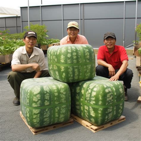 The Square Watermelons Of Japan A Unique And Ingenious Solution For