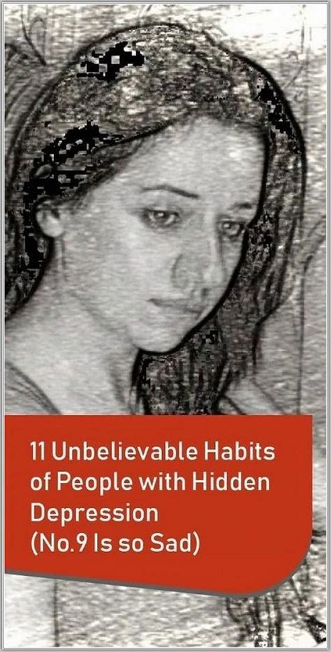 11 Unbelievable Habits Of People With Hidden Depression №9 Is So Sad