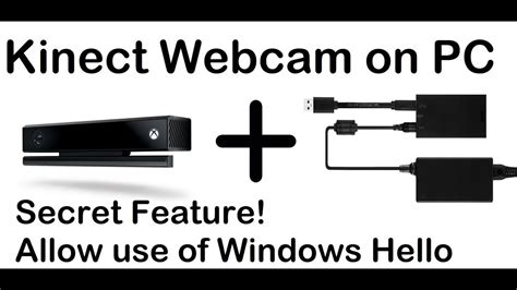 Xbox One Kinect 1080p Pc Webcam W Windows Hello Biometric Security