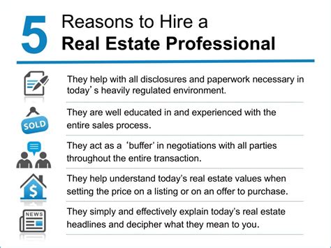 5 Reasons To Hire A Real Estate Professional