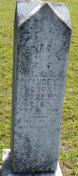 Isaac L Yancey M Morial Find A Grave