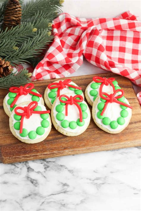 Christmas Mandm Wreath Cookies 19 Brooklyn Active Mama A Blog For Busy Moms