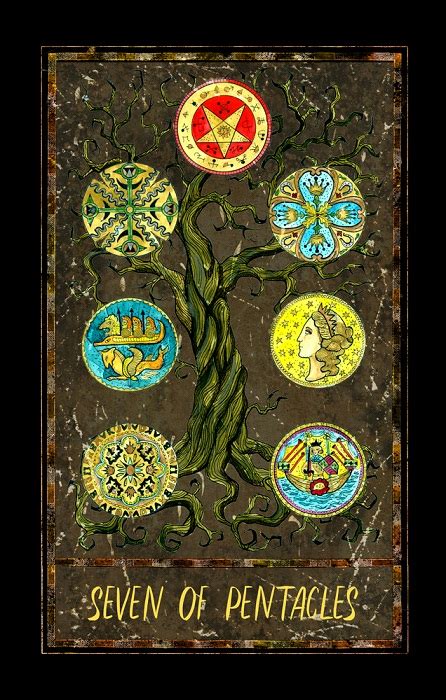 They worked in difficult, and sometimes dangerous, conditions to provide for their families. Seven of Pentacles Guide - The Tarot Card of Evaluating ...