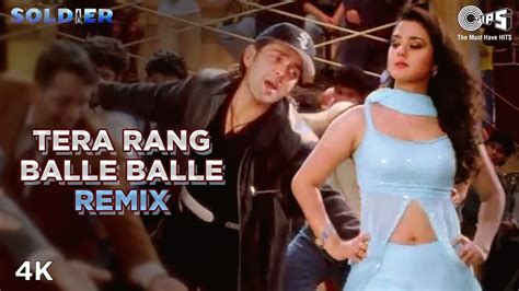 Remix Tera Rang Balle Balle Bobby Deol Preity Zinta Sonu Nigam Jaspinder Narula