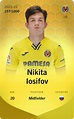 Nikita Iosifov 2021-22 • Limited 157/1000