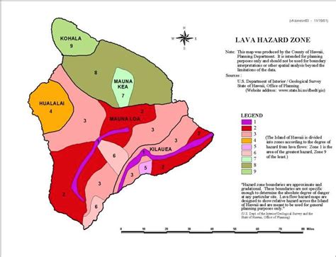 Cornelius Black Kabar Big Island Volcano Risk Map