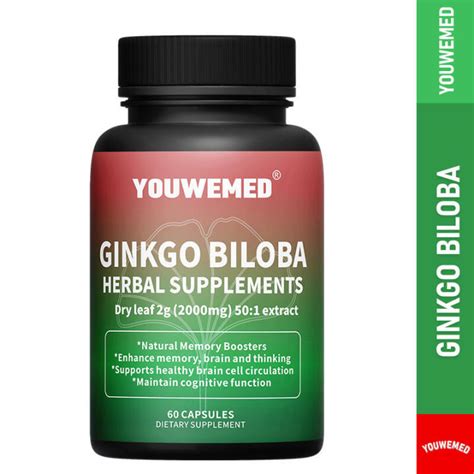 Panax Ginseng Ginkgo Biloba Tablets Premium Non Gmo Veggie Superfood Traditional Energy