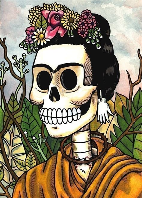 Pin De Evelyn Nolasco En Skull Producción Artística Artistas Y Frida