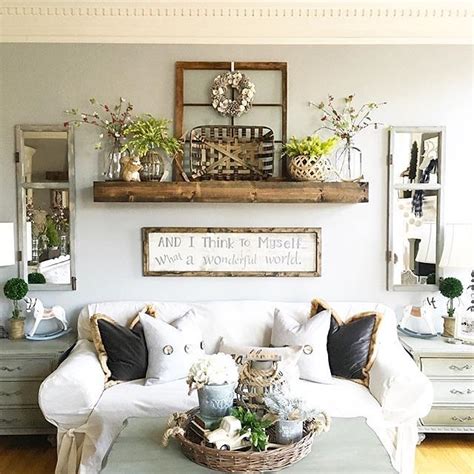 45 Comfy Farmhouse Living Room Designs To Steal Digsdigs