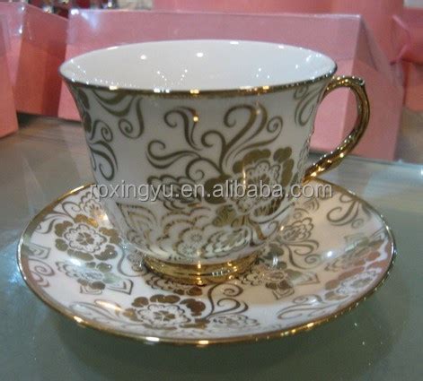 Ceramic New Product Porcelain Silver Tea Cup Set Arabic Tea Set Buy