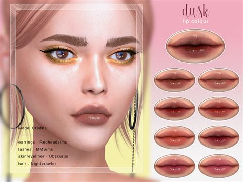 The Sims Resource Dusk Lip Colour