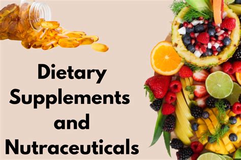 Dietary Supplements And Nutraceuticals Theory B Pharma 8th Semester