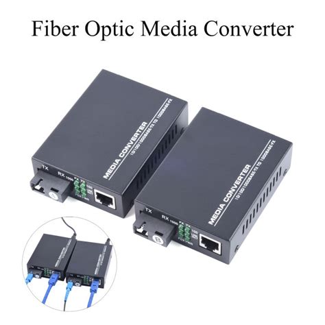 Htb Gs 03 Gigabit Fiber Optical Media Converter 101001000mbps Single