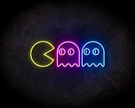 Led Neonskilt Pacman Ghost The Neon Company Powerleds Neon Signs