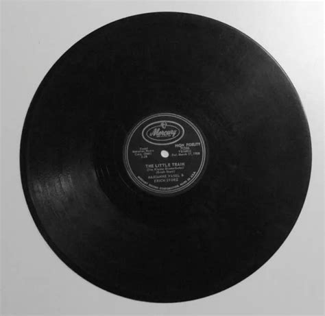 Vintage 78 Vinyl Recordd Mercury Vasel And Storz Sunny Lane Walk The