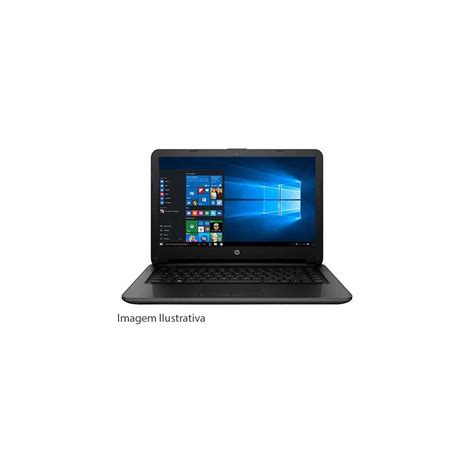 Notebook Hp 240 G4 I3 4gb Hd 320gb Gsold Eletro