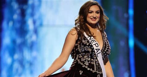 miss nepalu pierwsza kobieta plus size która wzięła udział w wyborach miss universe ofeminin