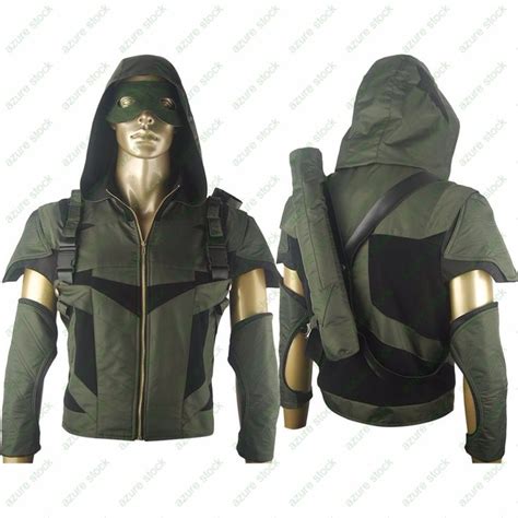 Green Arrow Season 4 Oliver Queen Hoodie Jacket Coat Halloween Comic Con Anime Cosplay Costume
