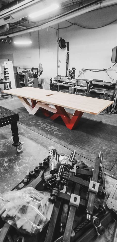 Modern Conference Table | Custom conference table, Modern conference table, Conference table