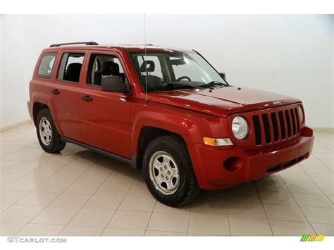 2008 Red Crystal Pearl Jeep Patriot Sport 4x4 126166388 Photo 17