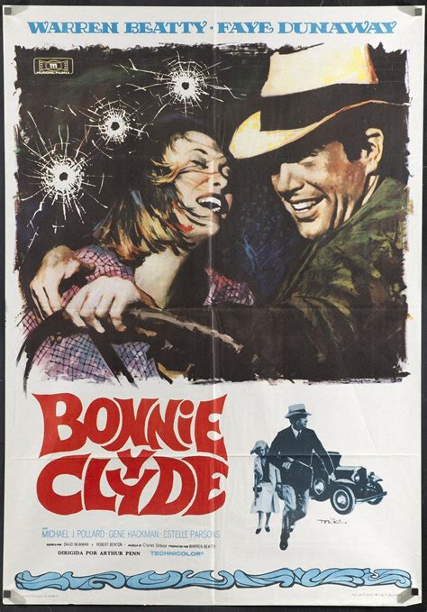 Bonnie And Clyde Movie Poster 1968 1 Sheet 27x41