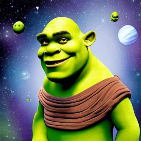 Prompthunt Shrek In Outer Space With Chemistry Equipment