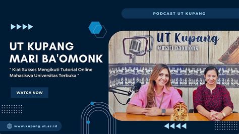 Mari Ba Omonk Kiat Sukses Mengikuti Tutorial Online Mahasiswa