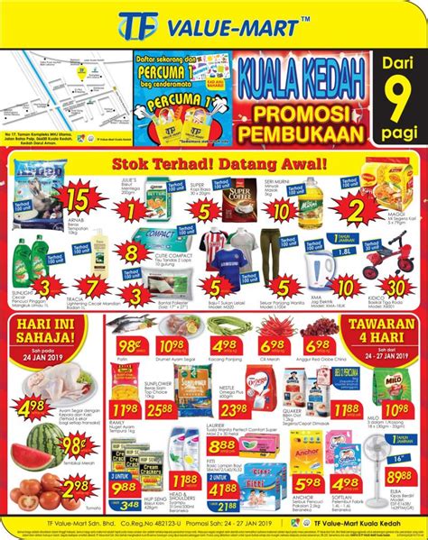 Tf Value Mart Kuala Kedah Opening Promotion 24 January 2019 27
