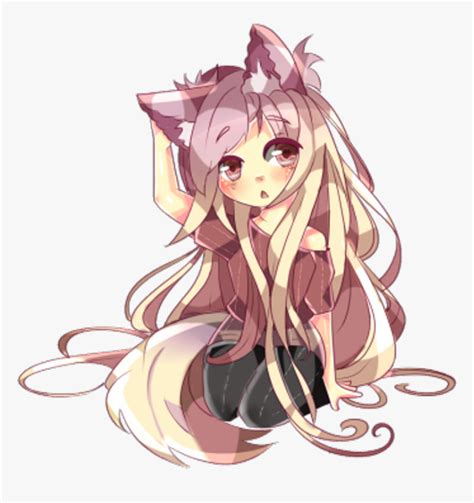 Wolf Werewolf Nejicanime Aninegirl Kawaii Cute Cute Anime Wolf