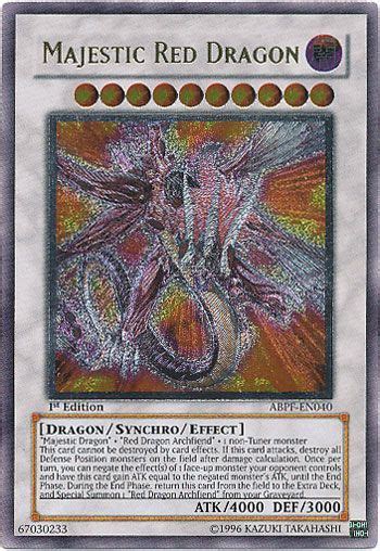 Abpf En040 Majestic Red Dragon Yu Gi Oh