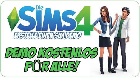 Die Sims 4 Create A Sim Demo Kostenlos Für Alle Erhältlich Youtube