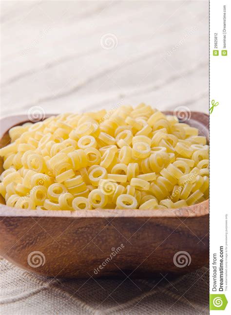 Anellini Pasta Rings Stock Photo Image Of Meal Closeup 29825812