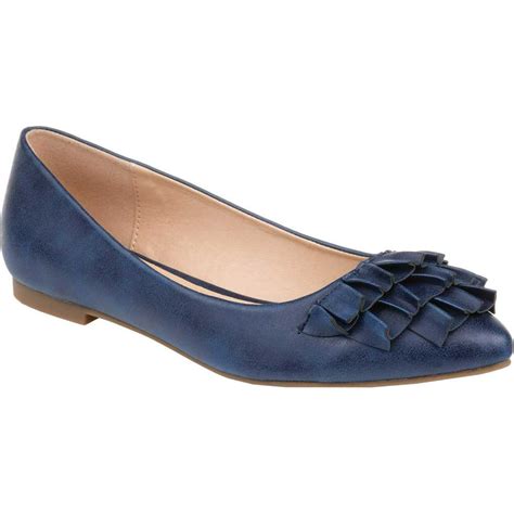 Journee Collection Womens Journee Collection Judy Ballet Flat Blue