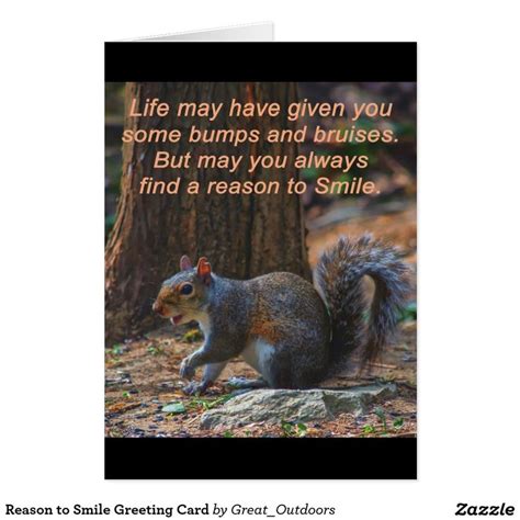 Reason To Smile Greeting Card Cards Stationery Cards