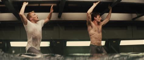 AusCAPS Taron Egerton And Edward Holcroft Shirtless In Kingsman The