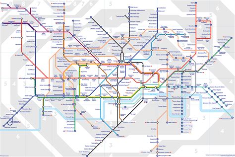 Dataviz History Henry Beck And The London Underground Tube Map 1931
