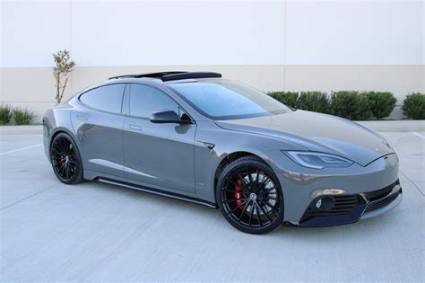 New Tesla Model S Bodykit Debuted At Sema 2017 Tesla Motors Club