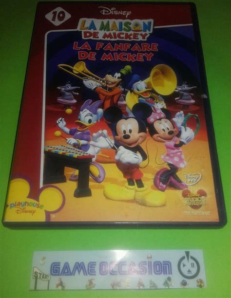 La Maison De Mickey The Band Of Mickey Disney Dvd Ebay