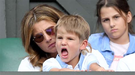 Roger Federers Cheeky Son Steals The Show At Wimbledon Oversixty